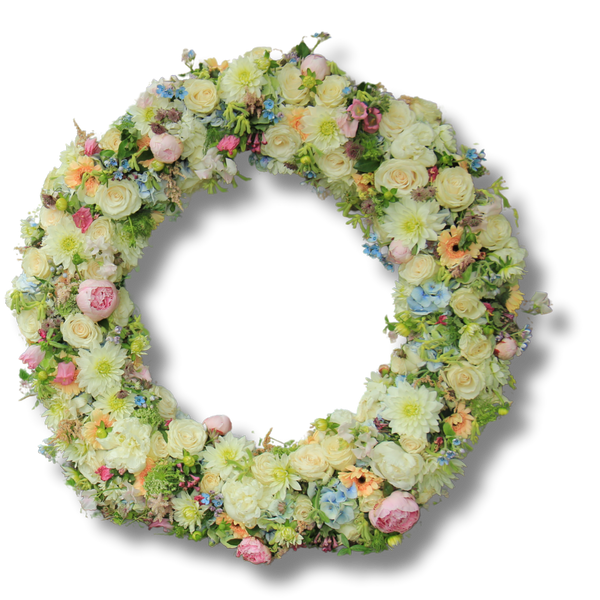 Couronne florale Gabrielle