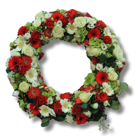 Couronne florale Ruby