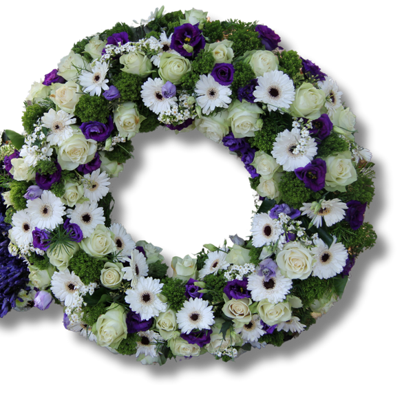 Couronne florale funéraire Dignity