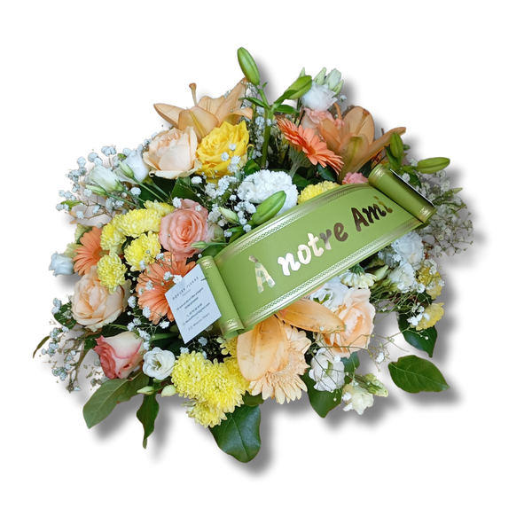 Coussin rond Ashley